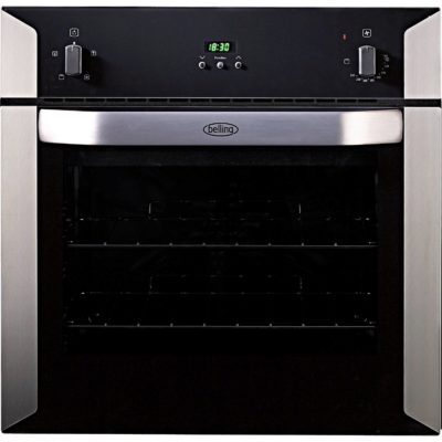 Belling BI60SO 60cm Built-in Single Oven with Reversible Side Opening Door in Stainless Steel Belling BI60SO 60cm Built-in Single Oven with Reversible Side Opening Door in Stainless Steel